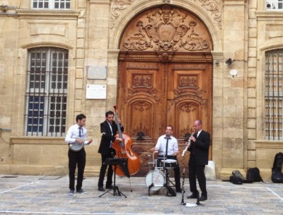 Musique dans la rue…