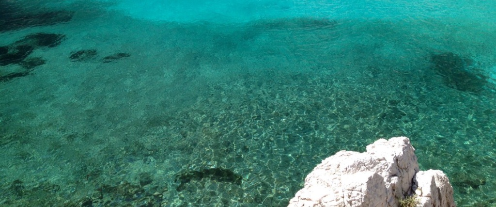 eaux claires des calanques