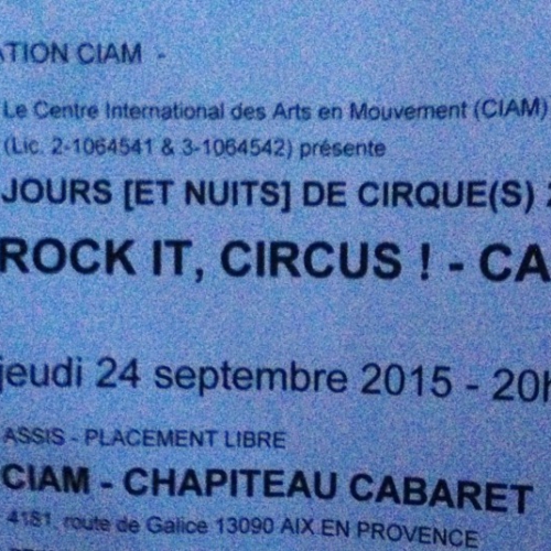 le Cabaret Rock it circus
