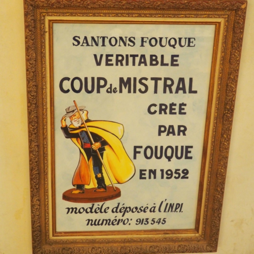 Le Coup de Mistral ©Santons Fouque