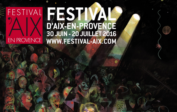 Festival d'Aix-en-Provence 2016 - Affiche Brecht Evens