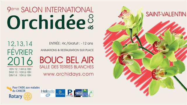 Orchidays Salon International de l'orchidée & Co - Bouc Bel Air