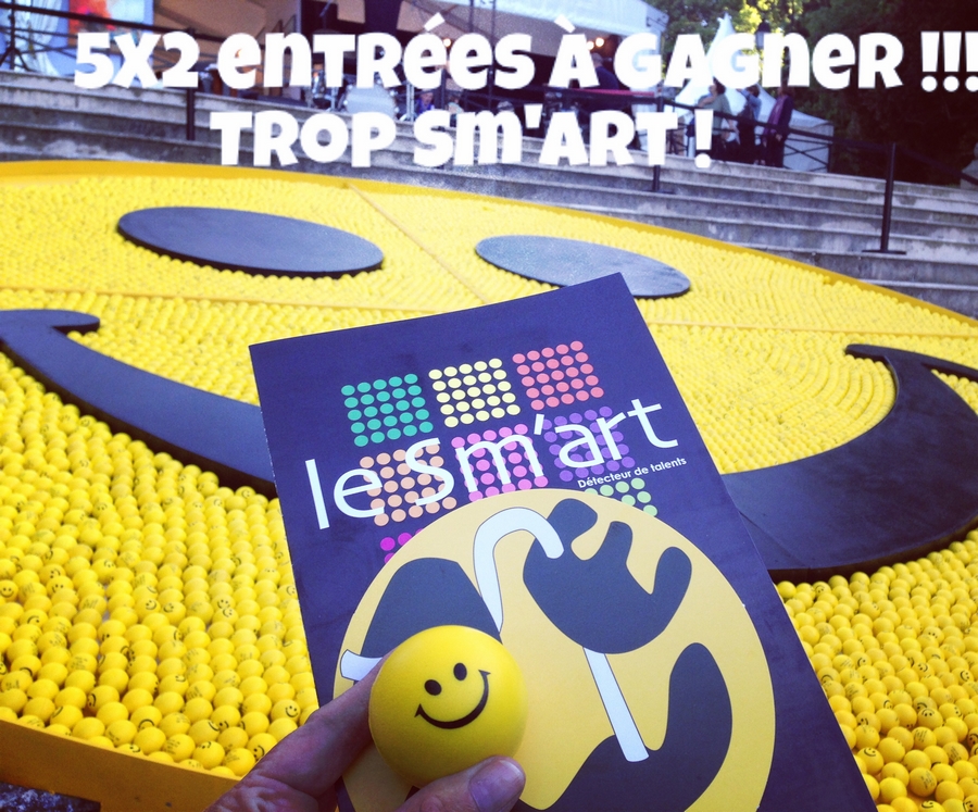 Gagnez vos entrées pour le Sm’Art ! [concours]