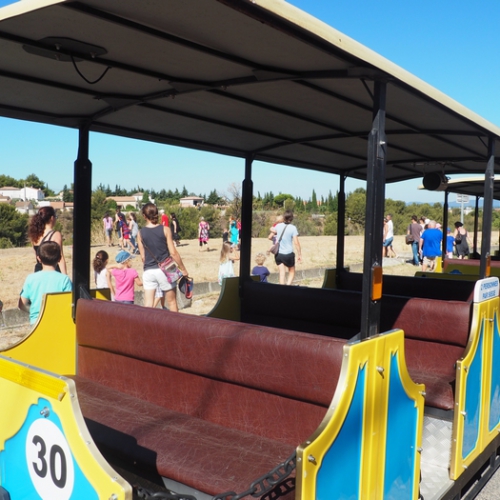 Petit train Marignane plage du Jaï