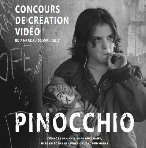 Concours de création vidéo opéra Pinocchio Festival d'Aix