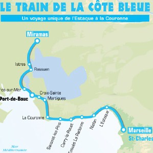 Le Train Bleu de la Côte Bleue