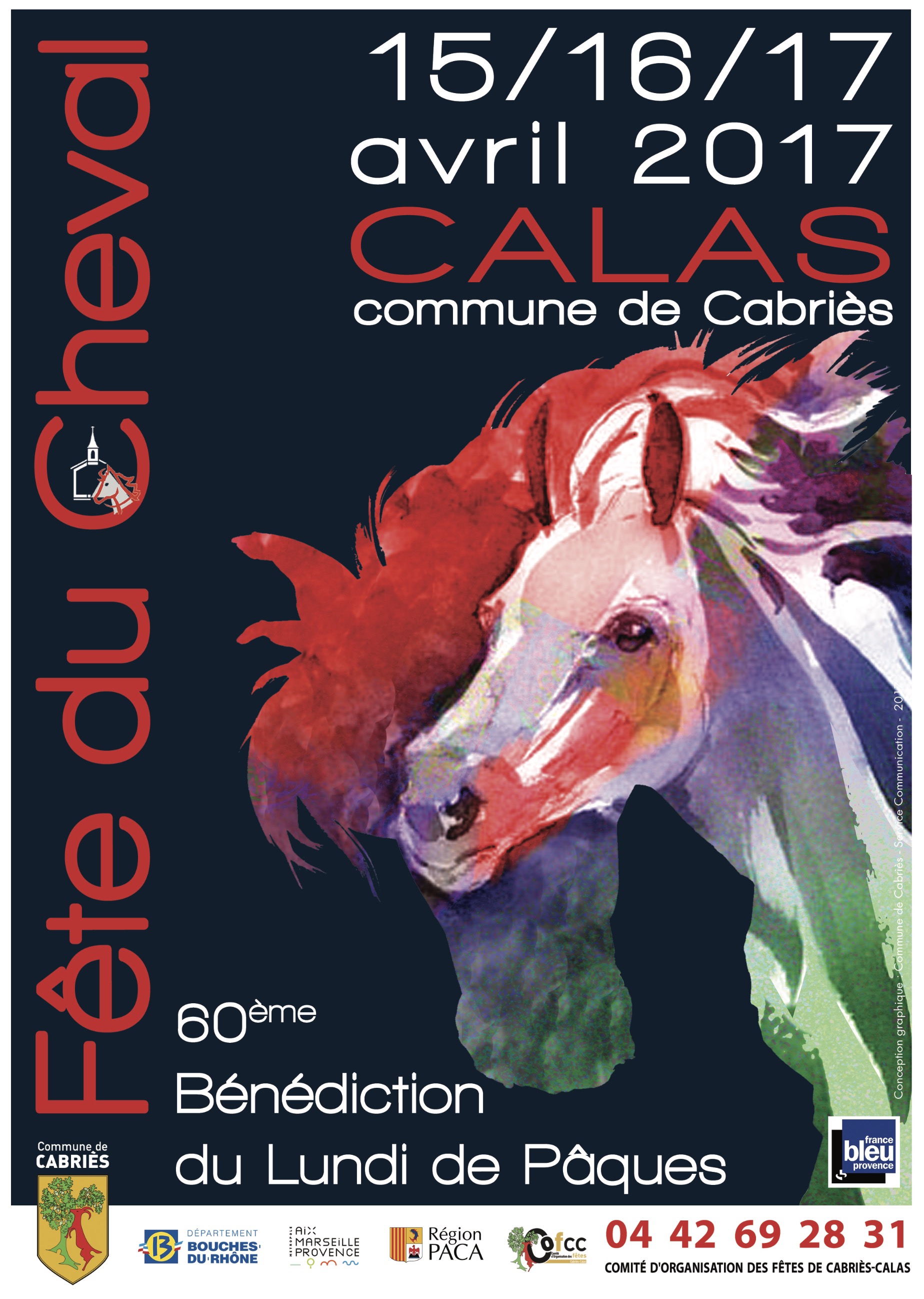 Fete du cheval de Calas-Cabriès 2017 et Bénédiction des chevaux