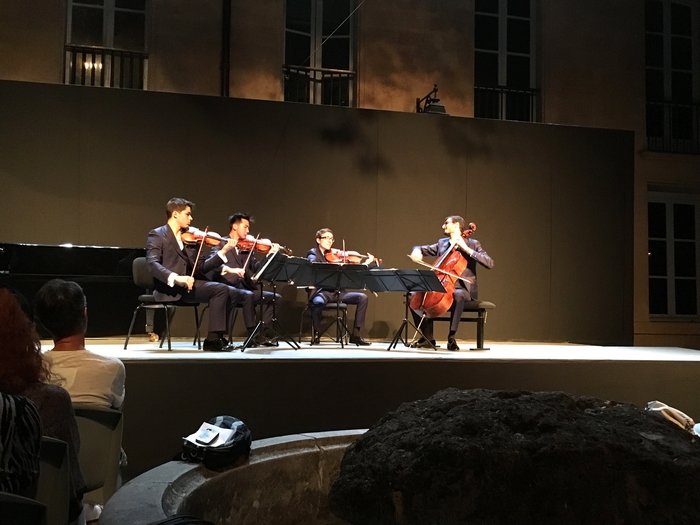 Dans les coulisses du Festival d'Aix en Provence 2017 - Quatuor Arod