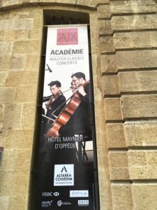 Dans les coulisses du Festival d'Aix en Provence 2017 - Quatuor Arod