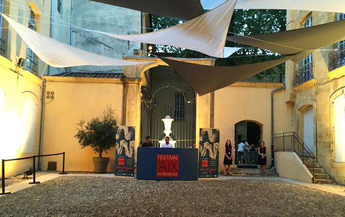 Dans les coulisses du Festival d'Aix en Provence 2017 - Quatuor Arod