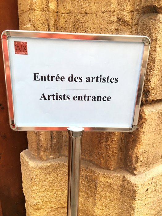 En Vadrouille dans les coulisses du Festival d’Aix en Provence 2017