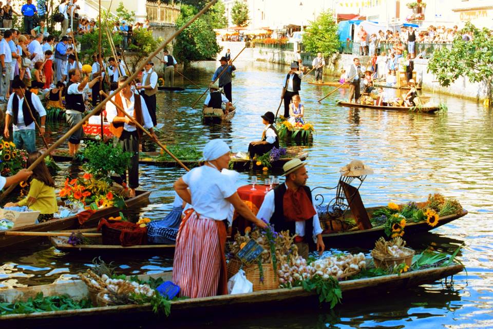 Marché flottant L'Isle sur la Sorgue