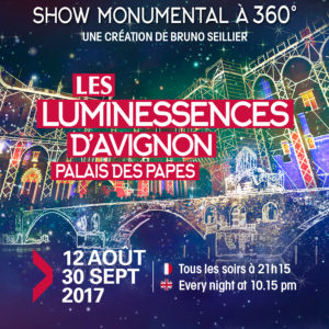 Les Luminessences Avignon Palais des Papes