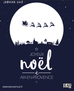 Joyeux noel à Aix en Provence