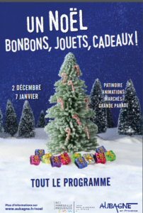 Un Noel jouets bonbons cadeaux Aubagne