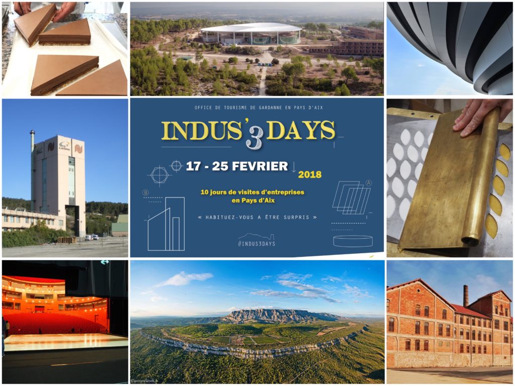 Insdus’3days des visites fantastiques et insolites en Pays d’Aix