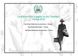 La Maison d'Aix Travellers' Choice 2018