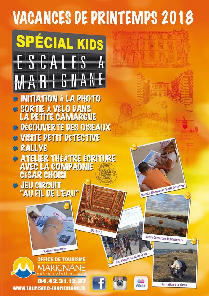 Escales Kids à Marignane - vacances printemps 2018