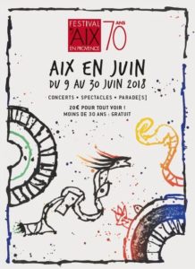 Aix en Juin du 9 au 30 juin 2018