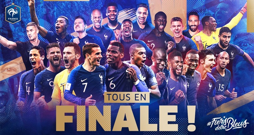 Finale coupe du monde 2018 France