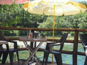 Guinguette rive du Verdon