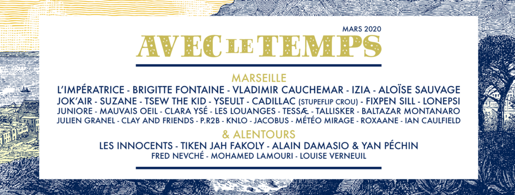 Festival Avec le temps Marseille et alentours 2020