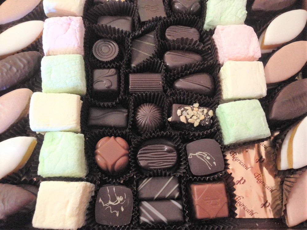 Chocolaterie Puyricard - assortiment de chocolats et confiserie