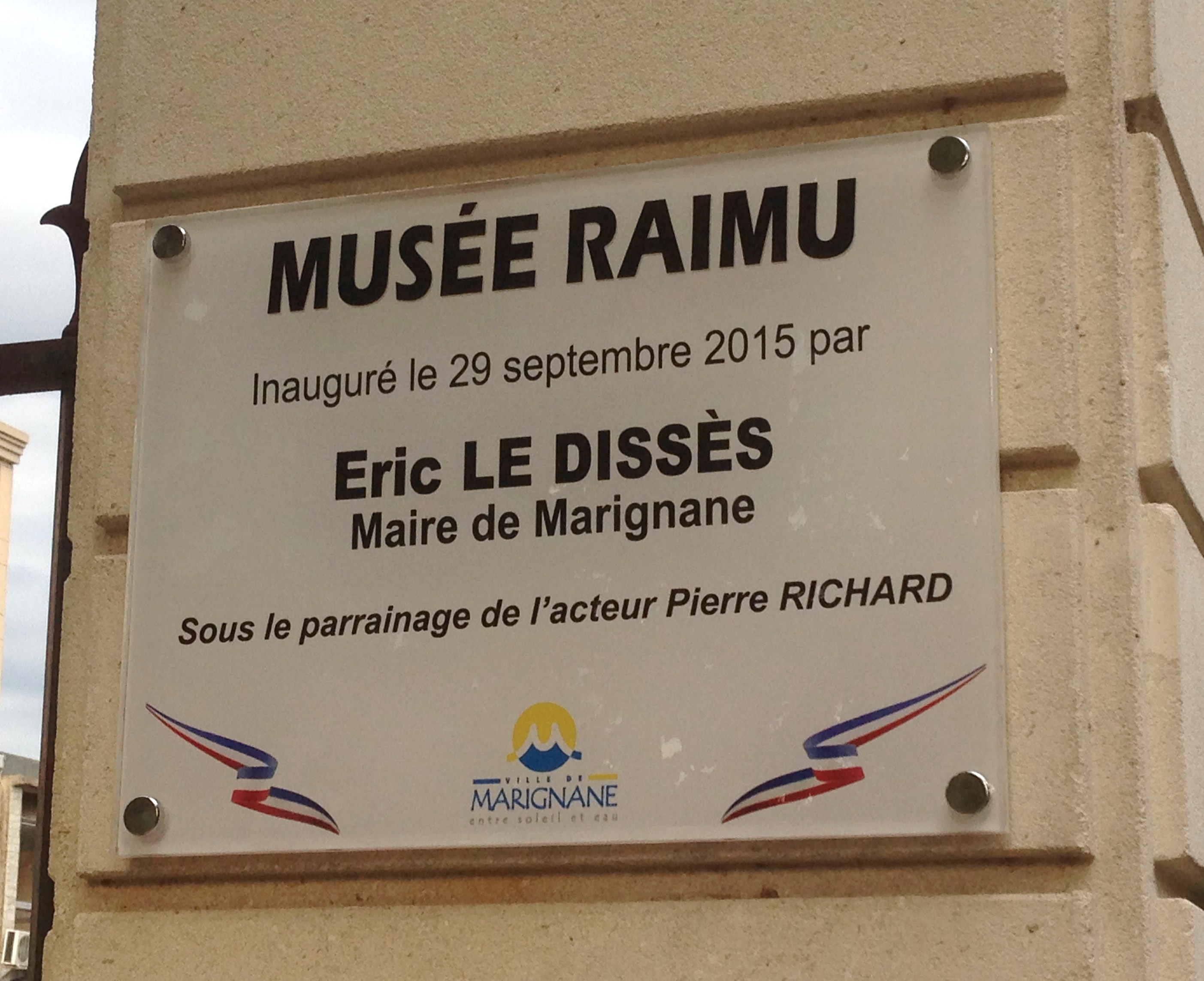 Inauguration musée Raimu