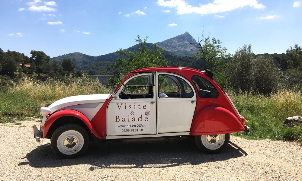 Guest in the City - Plateforme de partage - Balade en 2 CV - Sainte Victoire