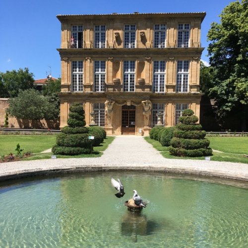 En Vadrouille #2 avec un poisson Marcel et ma Cigale est fantastique - Aix en Provence Pavillon Vendôme